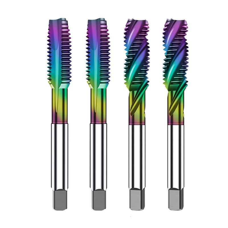 Robinets en spirale colorés